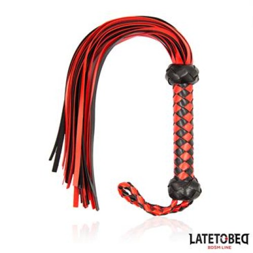 1-stripe-barbed-flogger-red-and-black